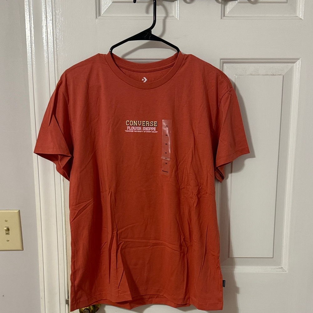 Converse Women’s Bold Coral Short Sleeve Tee